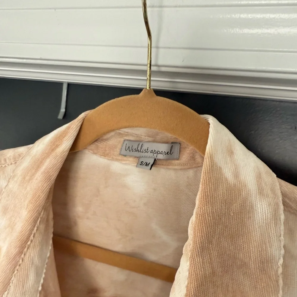 NWOT Wishlist Apparel Tie Dye Shacket